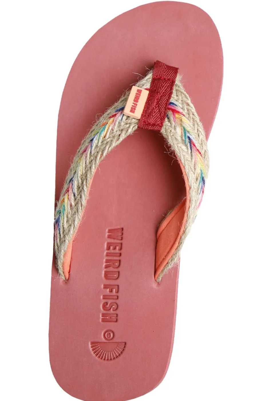 Weird Fish Flipflops And Footwear|Flipflops And Footwear|Adila Braided Flip Flops Desert Rose