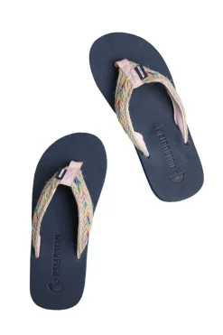 Weird Fish Flipflops And Footwear|Flipflops And Footwear|Adila Braided Flip Flops Navy