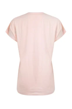 Weird Fish Tunics|Tops & T-Shirts|Adventure Awaits Organic Cotton Front Print T-Shirt Pink