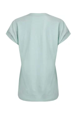 Weird Fish Tunics|Tops & T-Shirts|Adventure Awaits Organic Cotton Front Print T-Shirt Seafoam