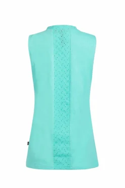 Weird Fish Tunics|Tops & T-Shirts|Ainey Broidery Pocket Vest Aqua Marine
