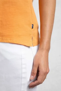 Weird Fish Tunics|Tops & T-Shirts|Ainey Broidery Pocket Vest Mango