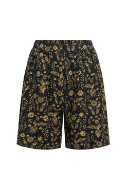 Weird Fish Shorts|Linen|Aloha Linen Rich Printed Shorts Ink
