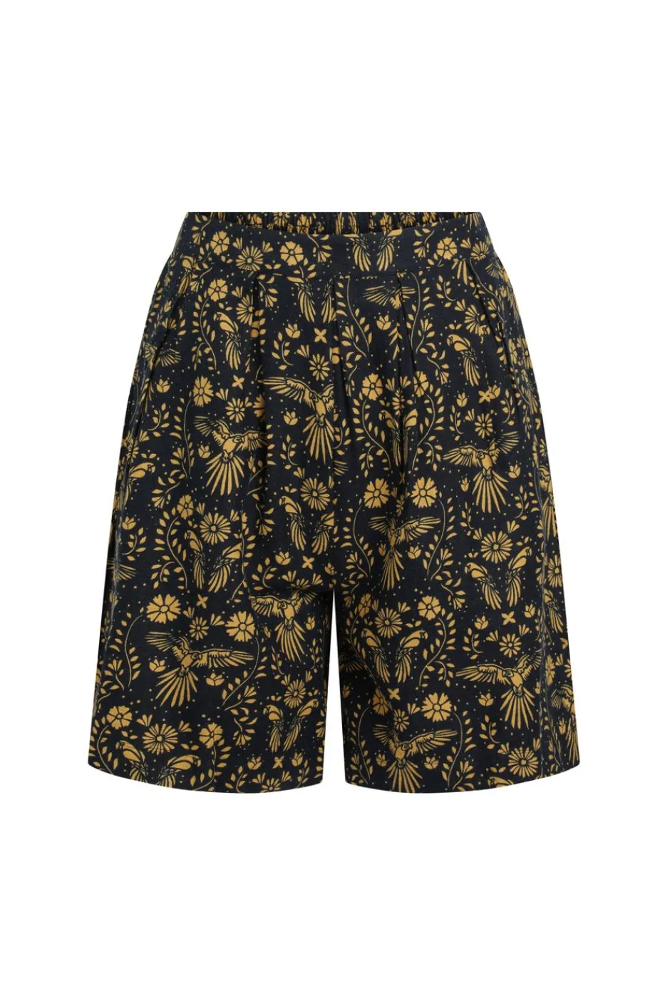 Weird Fish Shorts|Linen|Aloha Linen Rich Printed Shorts Ink
