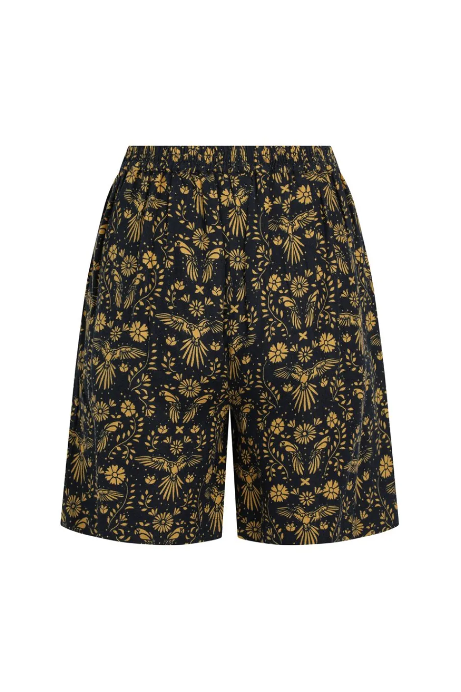 Weird Fish Shorts|Linen|Aloha Linen Rich Printed Shorts Ink