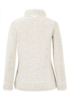 Weird Fish Sweatshirts & Hoodies|Aria 1/4 Zip Eco Macaroni Sweatshirt Ecru