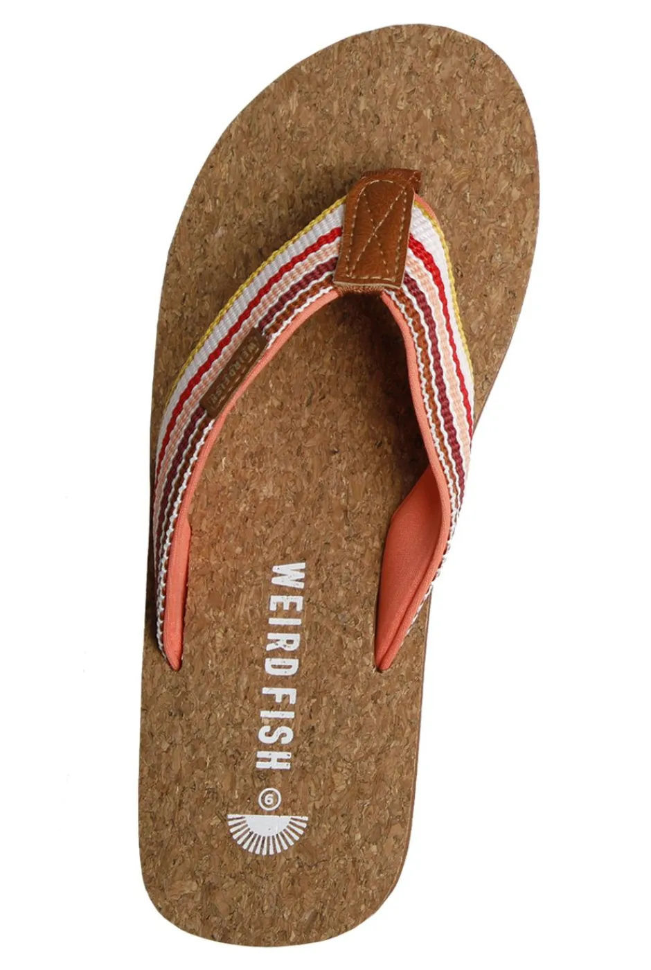 Weird Fish Flipflops And Footwear|Flipflops And Footwear|Arundel Cork Flip Flops Desert Rose