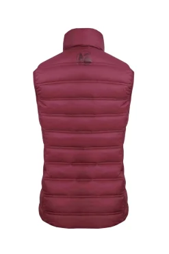 Weird Fish Coats, Jackets And Gilets|Atissa Lightweight Padded Gilet Mulberry