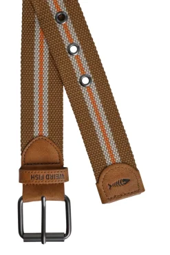 Weird Fish Caps & Scarves|Scarves & Caps|Austin Woven Belt Tan
