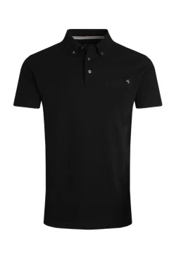Weird Fish Polo & Rugby Shirts|Beacon Pique Polo Black