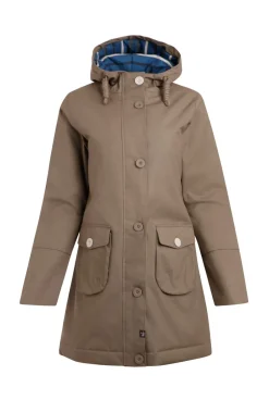 Weird Fish Coats, Jackets And Gilets|Beatrix Eco Wadded Waterproof Coat Bronze