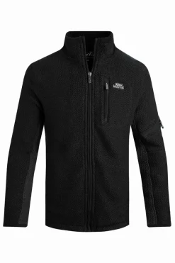 Weird Fish Sweatshirts & Hoodies|Berhan Full Zip Lined Eco Macaroni Black