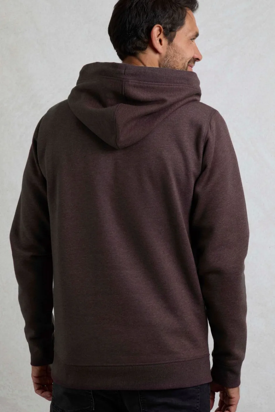 Weird Fish Sweatshirts & Hoodies|Bryant Front Print Graphic Popover Hoodie Mulled Wine