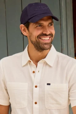 Weird Fish Caps & Scarves|Scarves & Caps|Bude Branded Twill Cap Navy