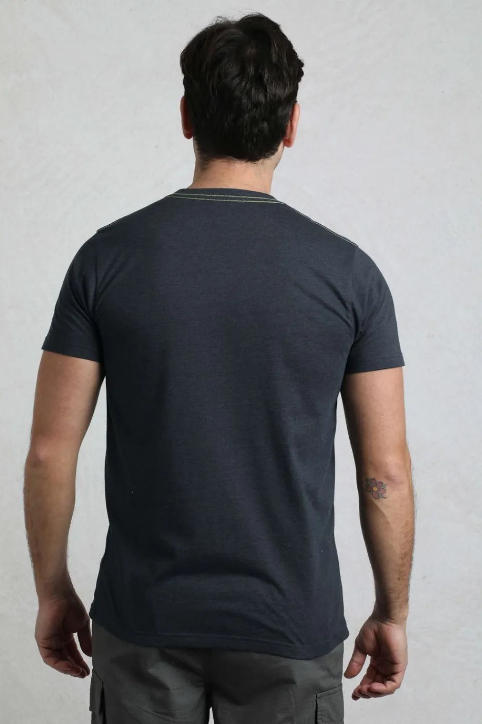 Weird Fish T-Shirts|Camp Kit Front Print Eco Graphic T-Shirt Navy