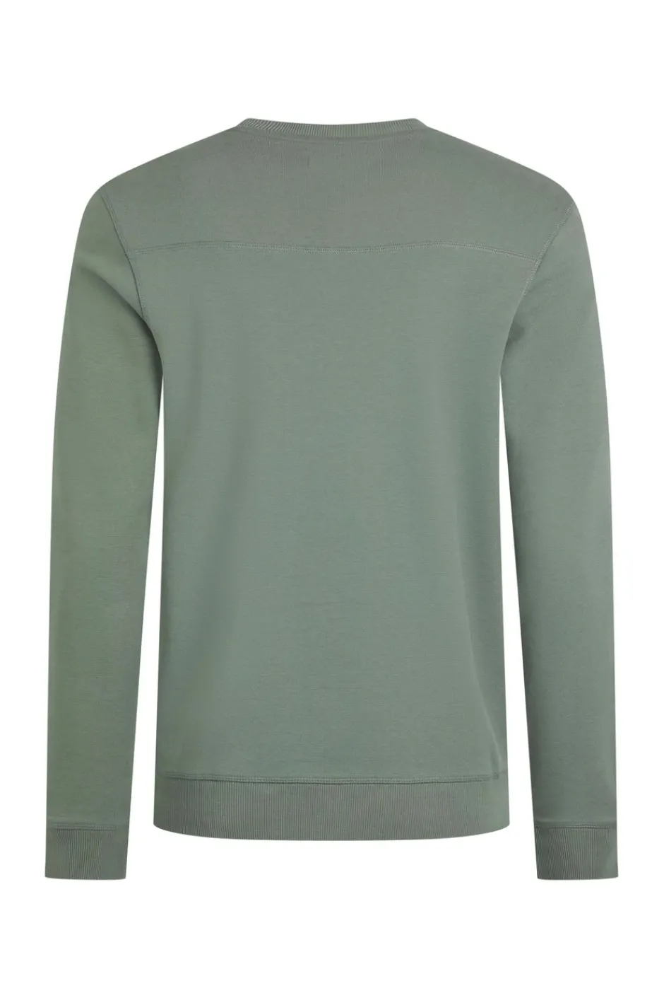 Weird Fish Sweatshirts & Hoodies|Carlise Organic Cotton Crew Neck Sweatshirt Army Green