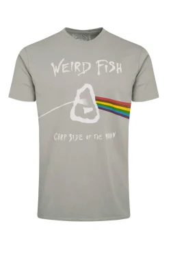 Weird Fish T-Shirts|Carp Side Front Print Artist T-Shirt Limestone