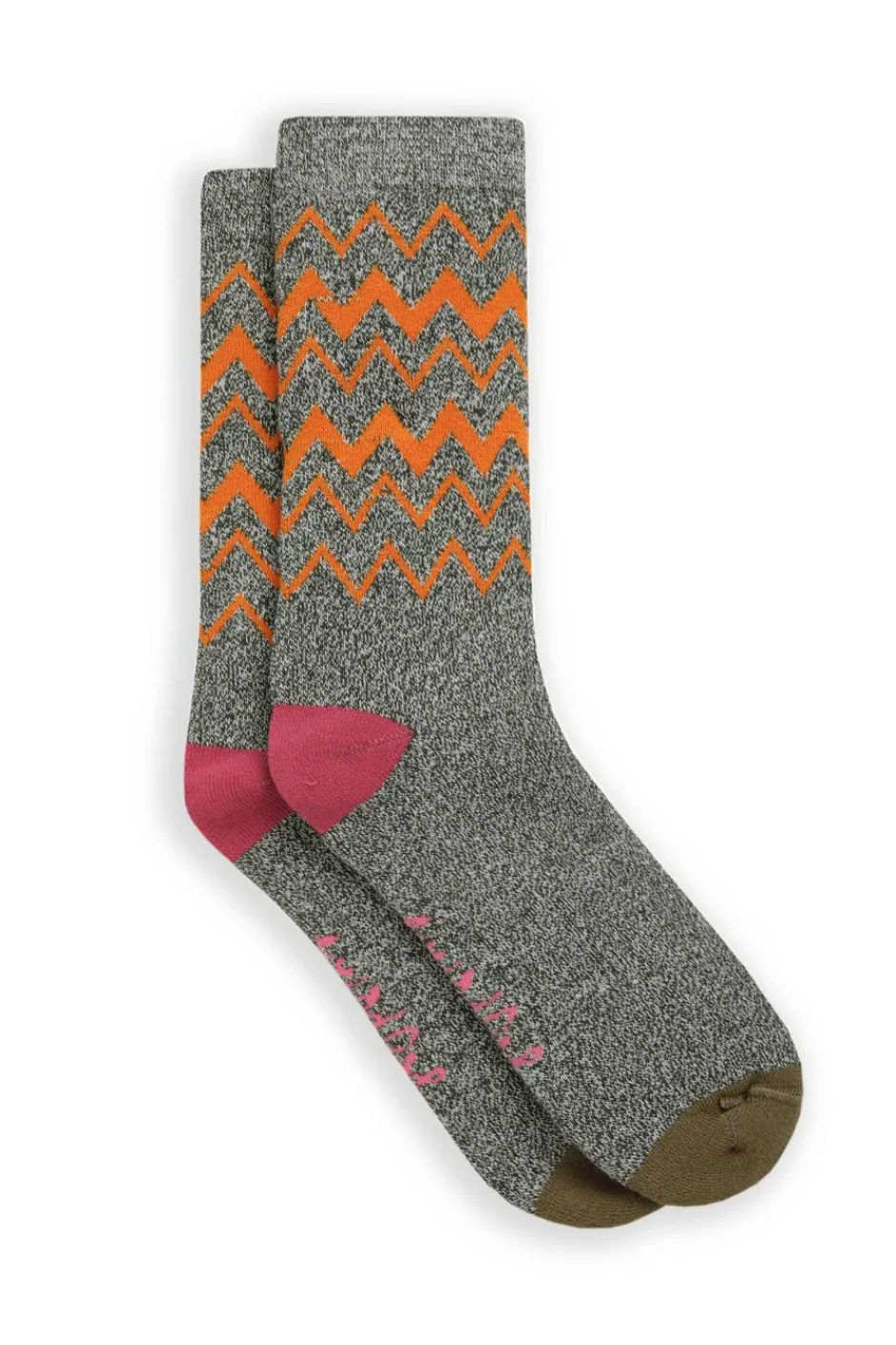 Weird Fish Socks & Tights|Socks & Tights|Celia Walking Socks 2 Pack Olive Green