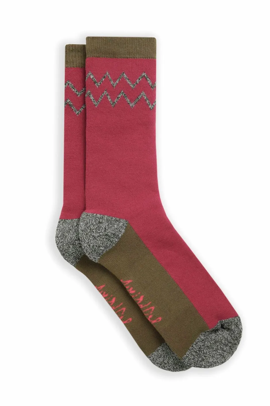 Weird Fish Socks & Tights|Socks & Tights|Celia Walking Socks 2 Pack Olive Green