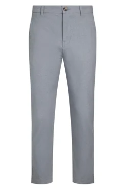Weird Fish Trousers & Jeans|Charleigh Textured Chino Trousers Denim Blue