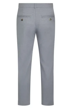 Weird Fish Trousers & Jeans|Charleigh Textured Chino Trousers Denim Blue