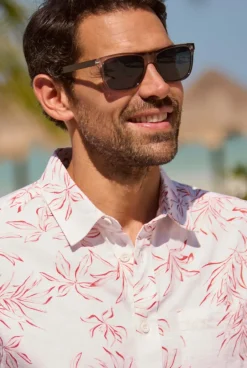 Weird Fish Caps & Scarves|Scarves & Caps|Charlton Rectangular Sunglasses Gunmetal