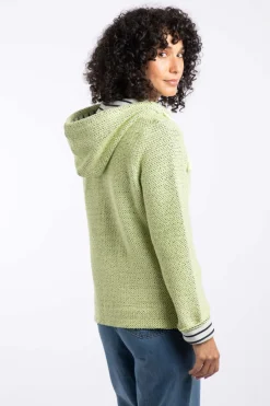 Weird Fish Sweatshirts & Hoodies|Chicoa Full Zip Eco Macaroni Hoodie Celery