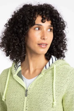 Weird Fish Sweatshirts & Hoodies|Chicoa Full Zip Eco Macaroni Hoodie Celery