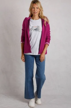 Weird Fish Sweatshirts & Hoodies|Chicoa Full Zip Hooded Classic Eco Macaroni Magenta