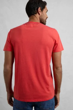 Weird Fish T-Shirts|Coasting Eco Front Print Graphic T-Shirt Retro Red