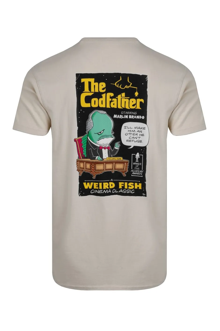 Weird Fish T-Shirts|Codfather Back Print Artist T-Shirt String