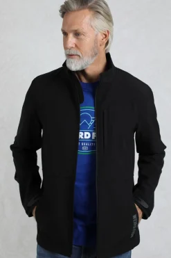 Weird Fish Coats, Jackets And Gilets|Concord Soft Shell Showerproof Jacket Black