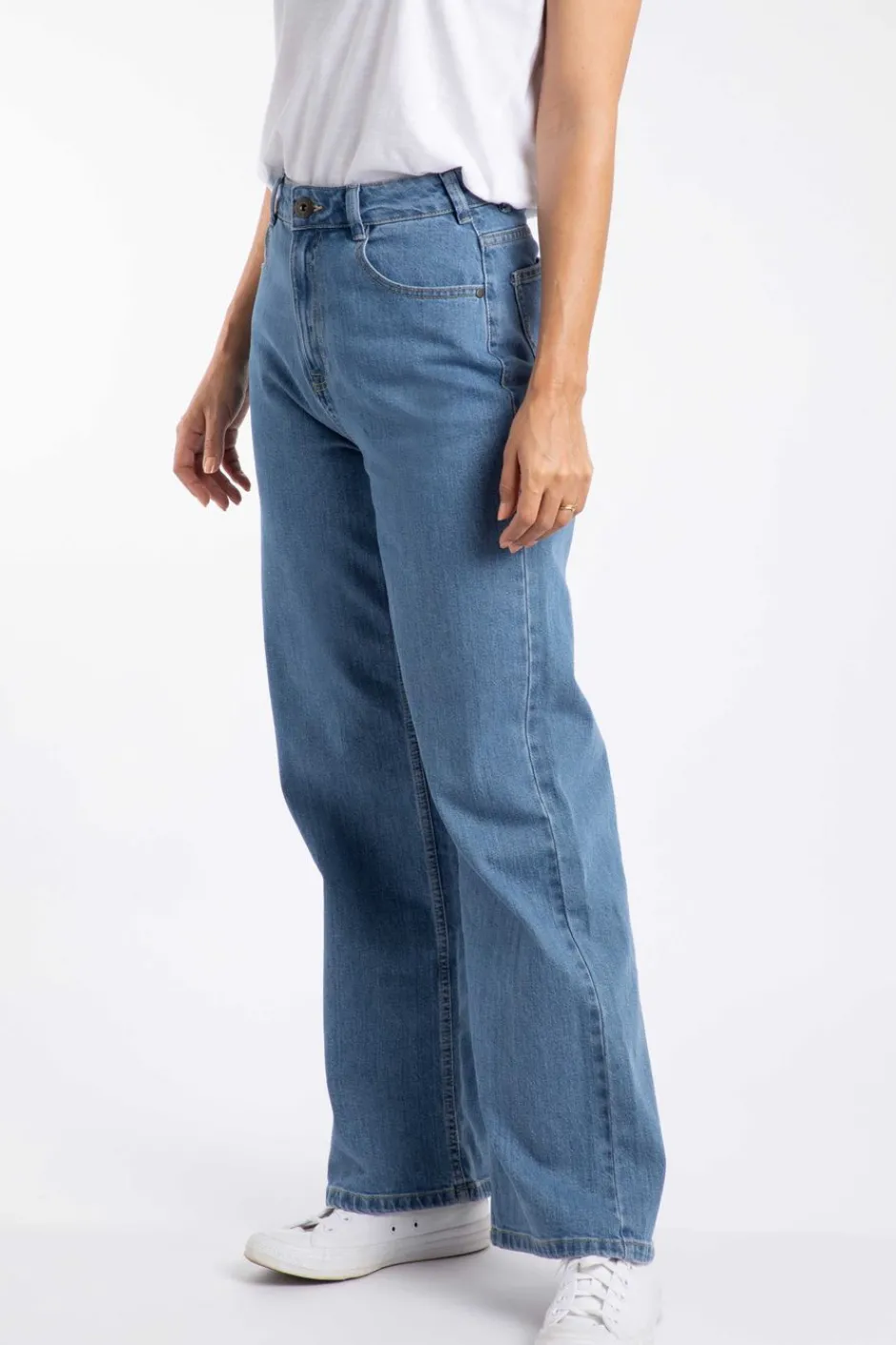 Weird Fish Leggings|Jumpsuits & Playsuits|Corine Wide Leg Jeans Denim