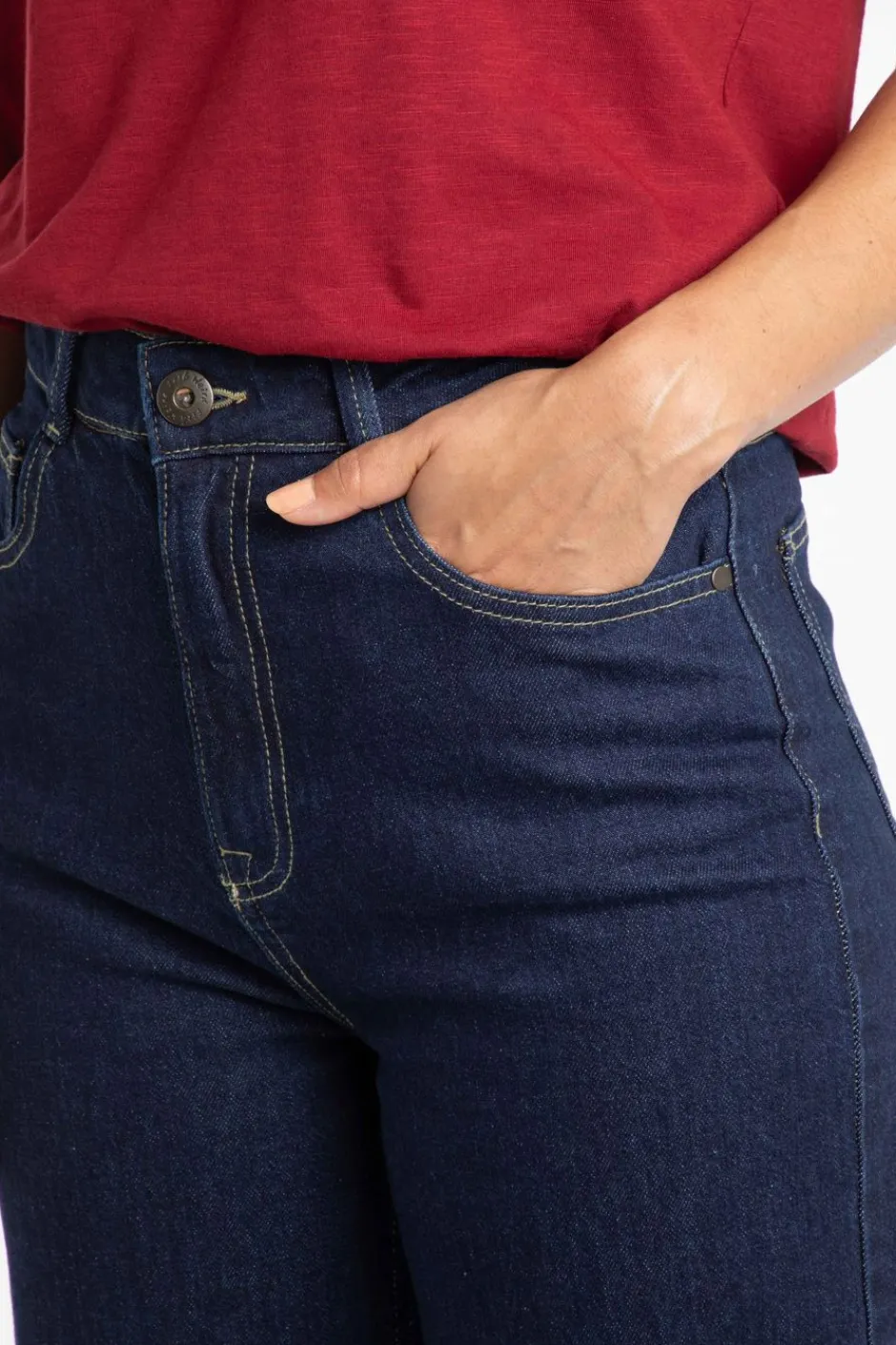 Weird Fish Leggings|Jumpsuits & Playsuits|Corine Wide Leg Denim Jeans Dark Denim
