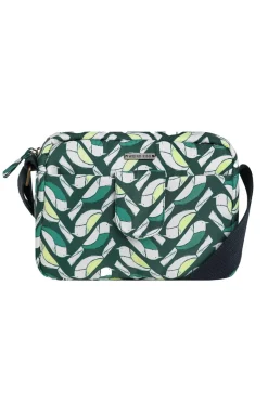 Weird Fish Socks & Tights|Socks & Tights|Corrie Printed Cross Body Bag Cedar Green