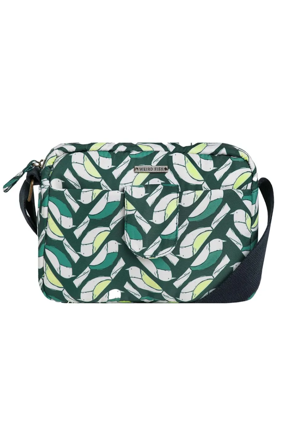 Weird Fish Socks & Tights|Socks & Tights|Corrie Printed Cross Body Bag Cedar Green