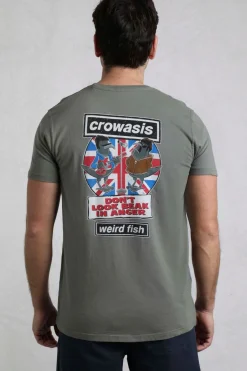 Weird Fish T-Shirts|Crowasis Artist T-Shirt Storm Grey