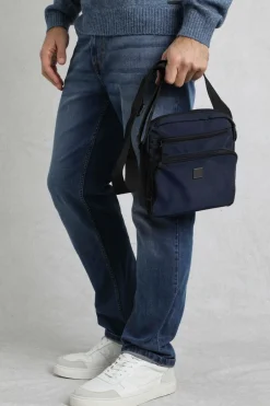 Weird Fish Caps & Scarves|Scarves & Caps|Crowley Commuter Crossbody Bag Navy