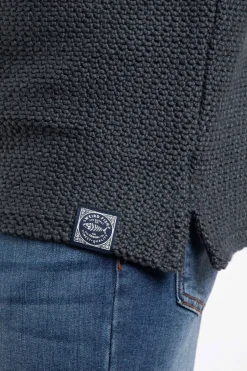 Weird Fish Sweatshirts & Hoodies|Cruiser 1/4 Zip Eco Macaroni Navy