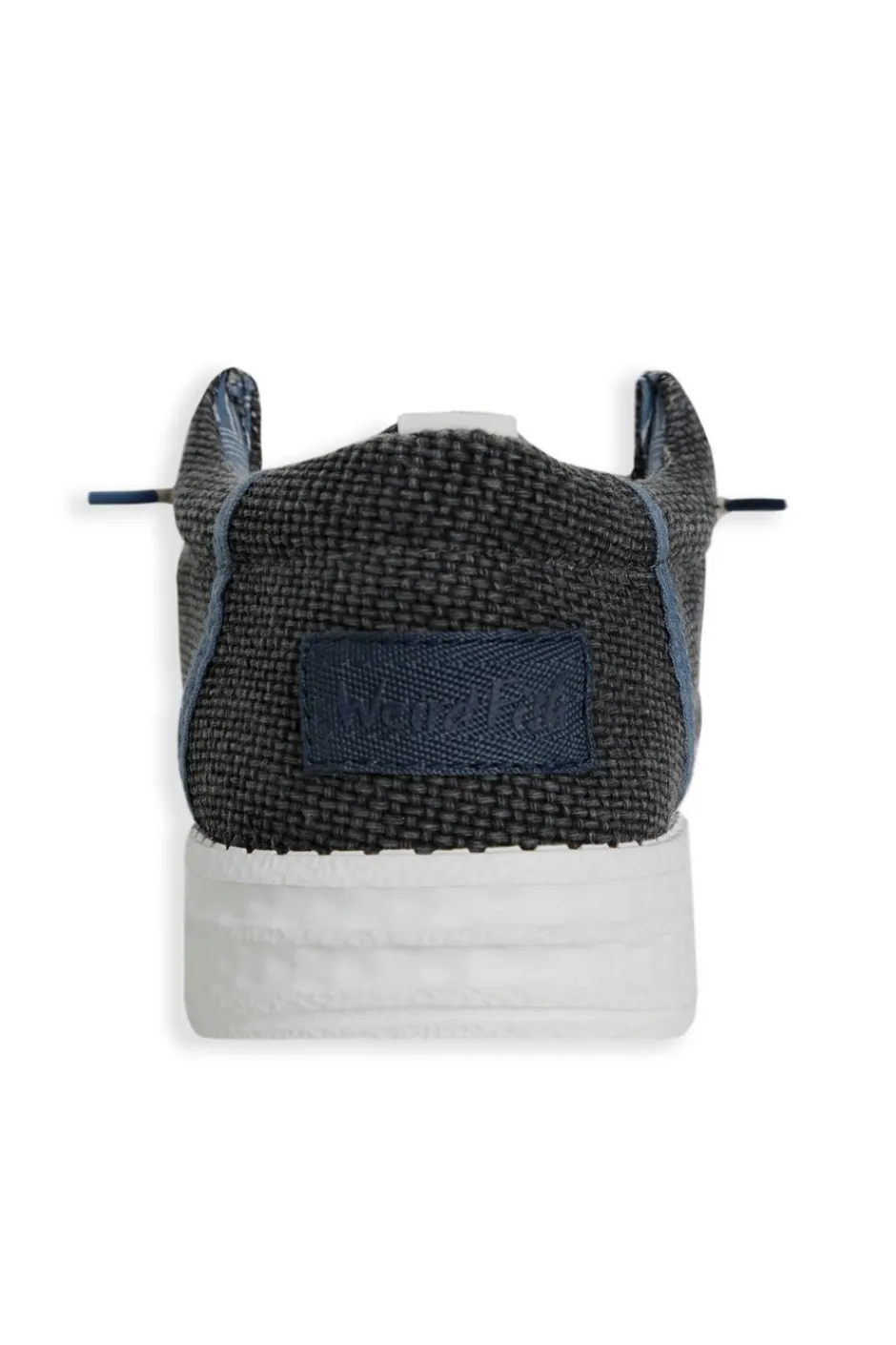 Weird Fish Caps & Scarves|Scarves & Caps|Danio Canvas Lace Slip On Shoes Navy