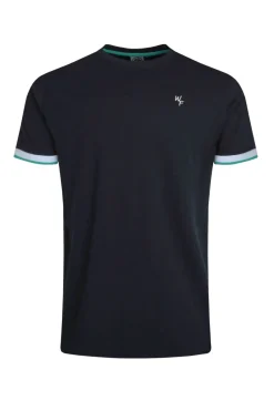 Weird Fish T-Shirts|Danville Organic Cotton Pique T-Shirt Navy
