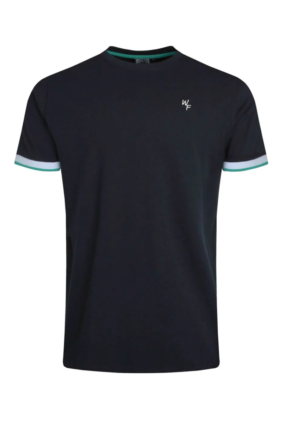 Weird Fish T-Shirts|Danville Organic Cotton Pique T-Shirt Navy