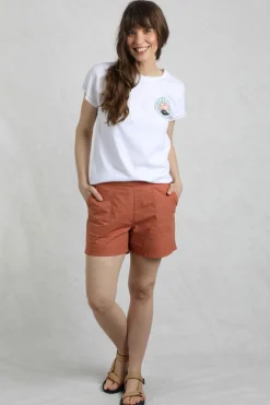 Weird Fish Shorts|Deeley Ripstop Shorts Auburn