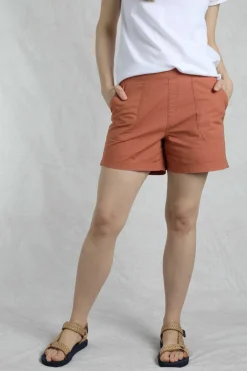 Weird Fish Shorts|Deeley Ripstop Shorts Auburn