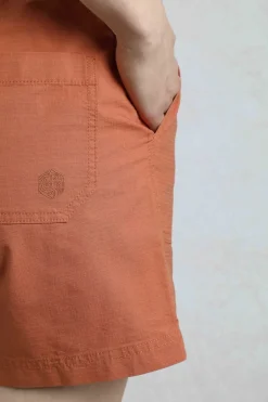 Weird Fish Shorts|Deeley Ripstop Shorts Auburn