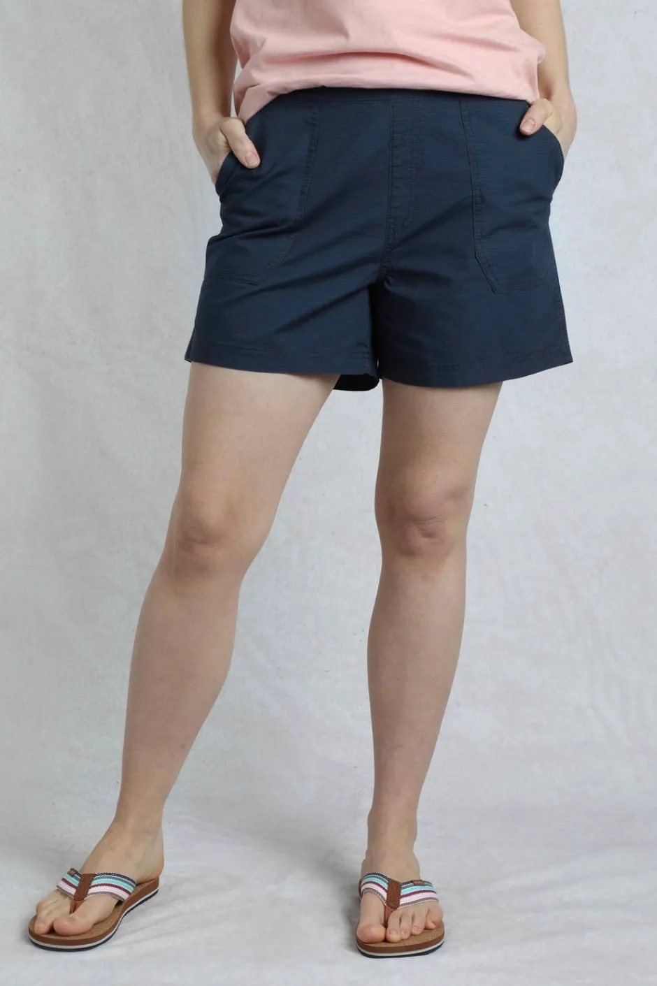 Weird Fish Shorts|Deeley Ripstop Shorts Navy