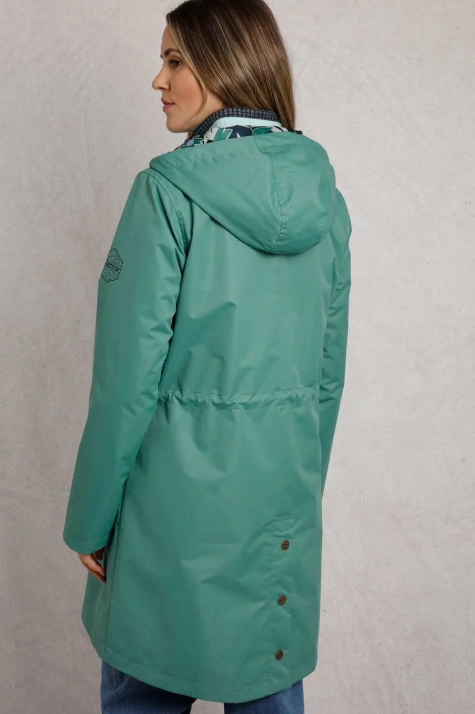 Weird Fish Coats, Jackets And Gilets|Delara Showerproof Jacket Dark Jade