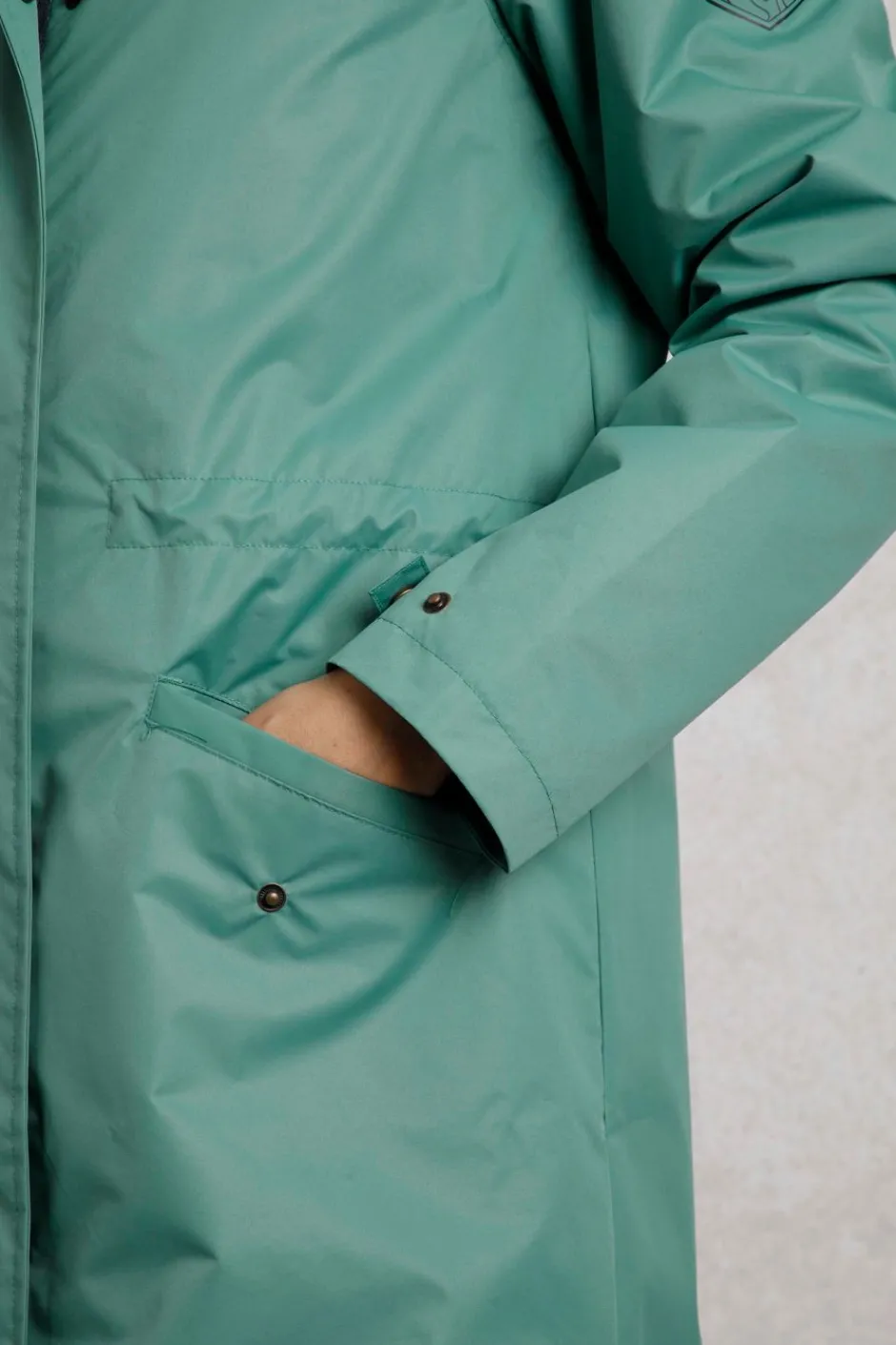 Weird Fish Coats, Jackets And Gilets|Delara Showerproof Jacket Dark Jade