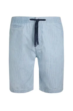 Weird Fish Shorts|Dewey Stripe Shorts Ecru
