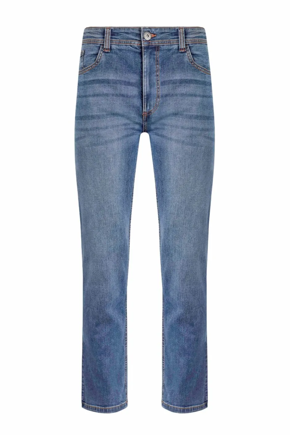 Weird Fish Trousers & Jeans|Eddie Straight Leg Denim Jeans Indigo